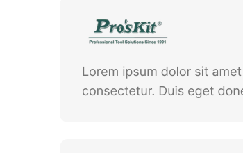 بطاقة ماركة Proskit